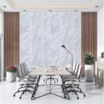 Πάνελ Τοίχου - Μπάνιου PVC Artoaza Ασημί 266 x122cm (3.24 m²) - Image 2