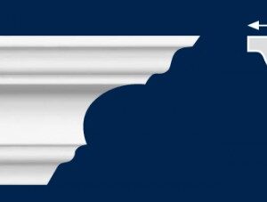 Διακοσμητική κορνίζα από φελιζόλ XPS