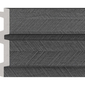 3D Πάνελ τοίχου PVC JC1020-Grey 2900x122 mm