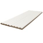 3D Κυματιστά Ξύλινα Πηχάκια Τοίχου White 16/119/2750mm - Image 2