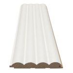 3D Κυματιστά Ξύλινα Πηχάκια Τοίχου White 16/119/2750mm - Image 3