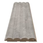 3D Κυματιστά Ξύλινα Πηχάκια Τοίχου WAVE CHICAGO CONCRETE 16/119/2750mm - Image 3