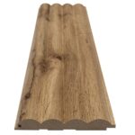 3D Κυματιστά Ξύλινα Πηχάκια Τοίχου Pecan Natural16/119/2750mm - Image 3