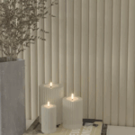 3D Κυματιστά Ξύλινα Πηχάκια Τοίχου Sand Grey 16/119/2750mm - Image 5