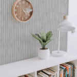 3D Κυματιστά Ξύλινα Πηχάκια Τοίχου WAVE CHICAGO CONCRETE 16/119/2750mm - Image 4