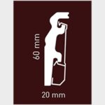 Σοβατεπί Πολυμερές ARBITON "Vega 0620" 2.4 m Πατώματα-Laminate - Image 2