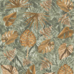 Πλαστική επένδυση Ραμποτέ PVC VILO Monstera 25x265 cm - Image 2