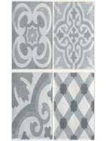 Πλαστική Επένδυση Ραμποτέ DUMAPAN SMP Cement tile 37,5х260 сm