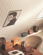 Πλαστική Επένδυση Ραμποτέ Λευκό PVC DECOLINE με αρμό-U, 20x300 cm - Image 3