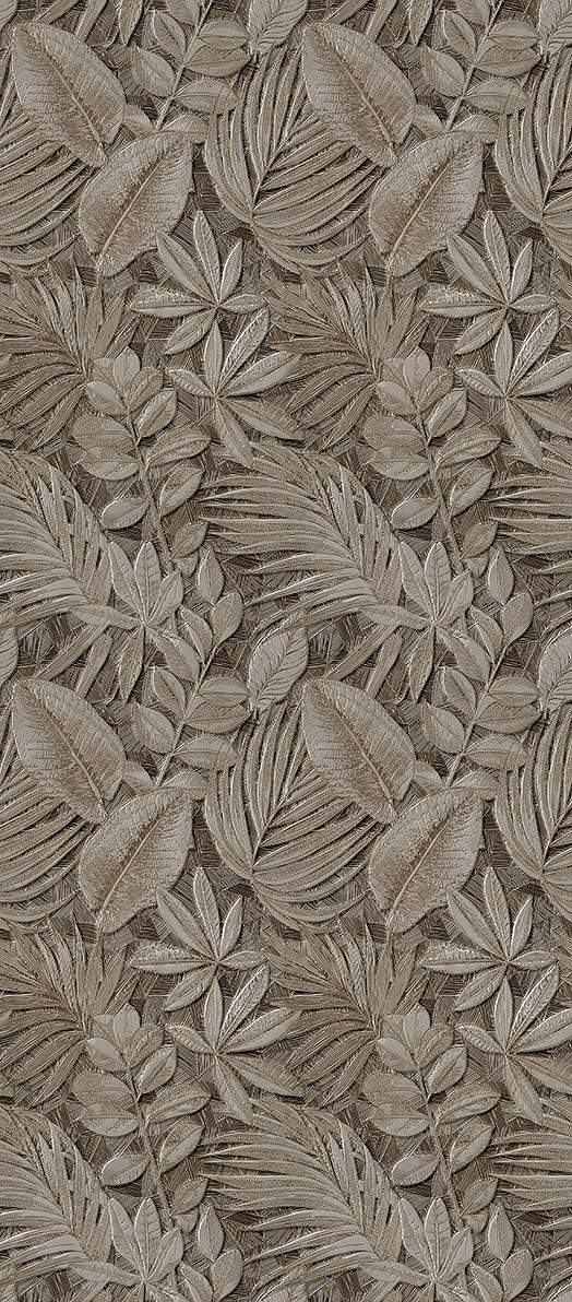 R164_A_pion Πανελ Τοίχου SPC ROCKO MINK PLANT A 2,80x1,23 cm - Image 1