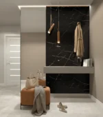 Πάνελ Τοίχου - Μπάνιου SPC VILO Calacatta Black Gloss 1200 x 2650 x 4 mm (3.18 m²) - Image 2