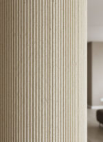 Flexible Stone Beige White Line Stone – Panel Εύκαμπτης Πέτρας 60×1200 mm - Image 5