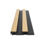 Ps Panel Με 3D Πηχακια F4 Residence 21/122 Mm Nat.Oak/Black - Image 2