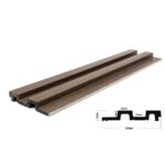Ps Panel Με 3D Πηχακια 08 Residence 21/122 Mm Dark Brown Oak - Image 3