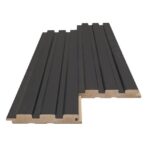 Mdf Panel Με 3D Πηχακια 507090 Beat Dl 16/119/2750Mm Black Lead