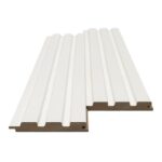 Mdf Panel Με 3D Πηχακια 502040 Beat St 16/119/2750 mm WhiteAs