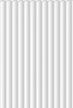 LINERIO XS-LINE WAVE WHITE PANEL 2,65x30cm