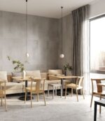 IDEVO MINERAL WALL SMOKY CONCRETE 110X55 CM - Image 2