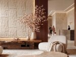 PANEL PU ΤΕΧΝΗΤΗΣ ΠΕΤΡΑΣ 305020 STONE SKIN 600/1200mm BEIGE WHITE - Image 4