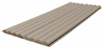 3D Κυματιστά Ξύλινα Πηχάκια Τοίχου Sand Grey 16/119/2750mm - Image 4