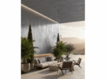 Πάνελ Εύκαμπτης Πέτρας 104040 Travertine 600×1200mm Light Grey - Image 2